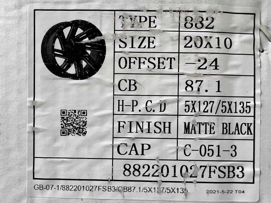 Felgi 20cali Jeep Wrangler Grand Cherokee 5x127 et-24 nrF200H