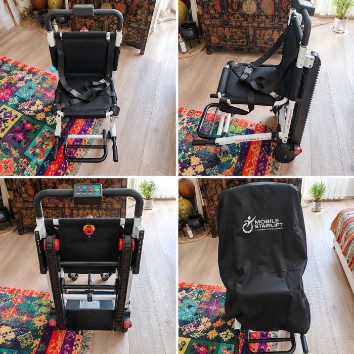 Cadeira Elevatória Elétrica Portátil Climbing Steps LITE