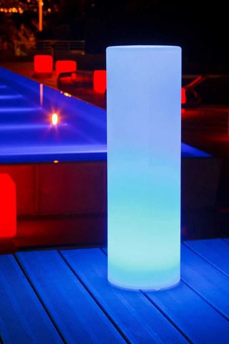 Mobiliario led rgb iluminado