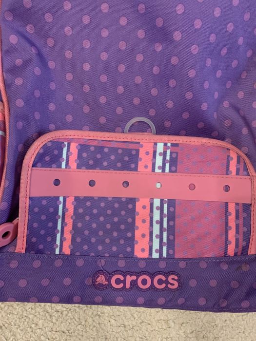 Яркий школьный рюкзак CROCS оригинал