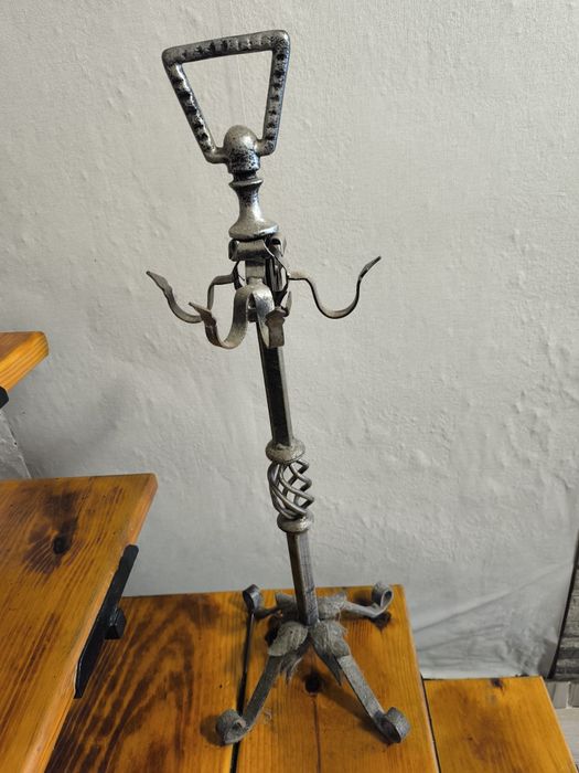 Conjunto lareira em ferro