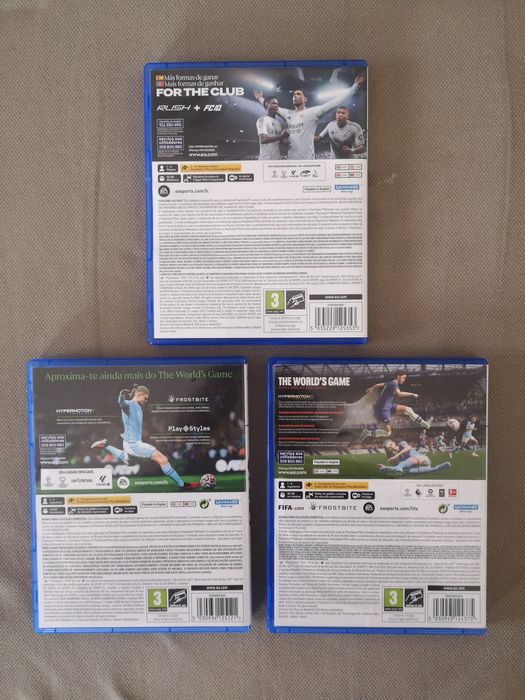 FC 25 + FC 24 + Fifa 23 para PS5
