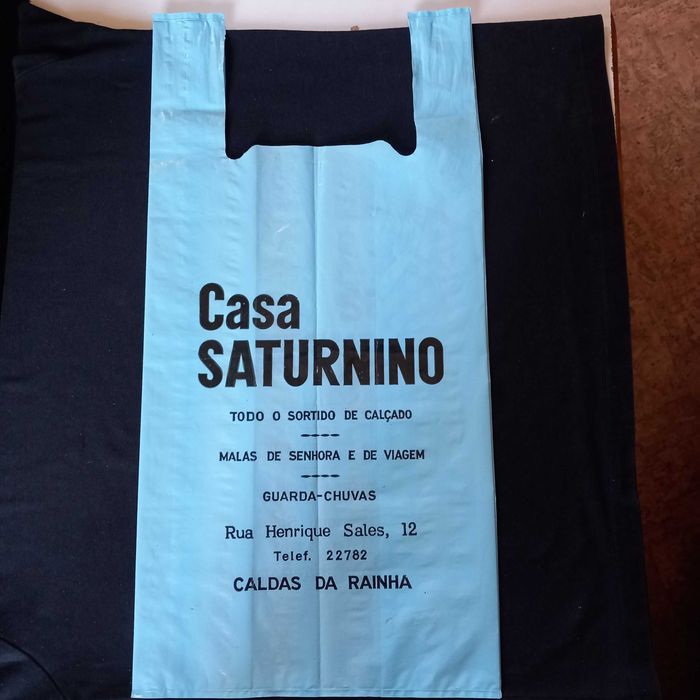 Sacos com publicidade