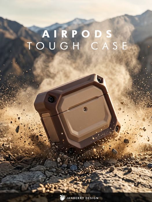 Capa Protetora AirPods 4 – Estojo Resistente Personalizável
