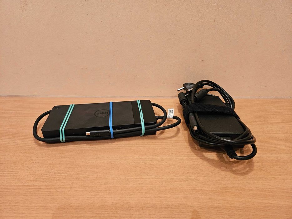 Stacja Dokująca Dell WD19TBS + Oryginalny Zasilacz Dell 180W = ZESTAW!