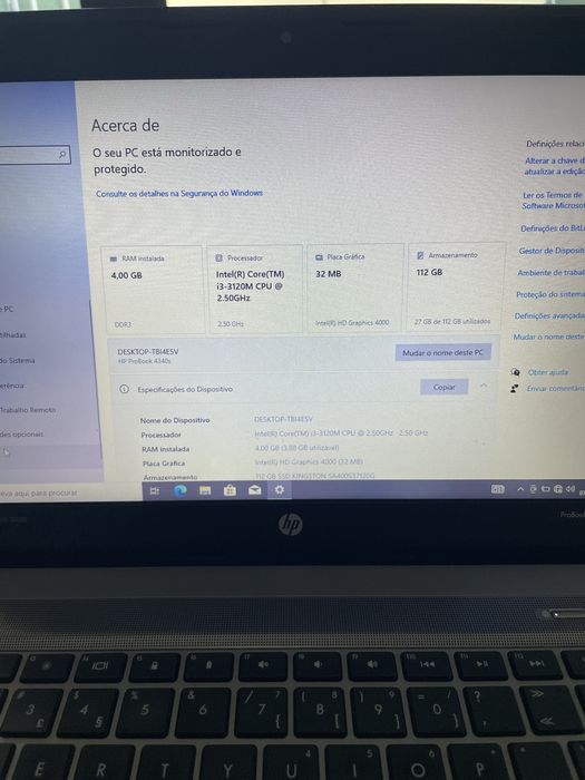 Probook 4340s i3