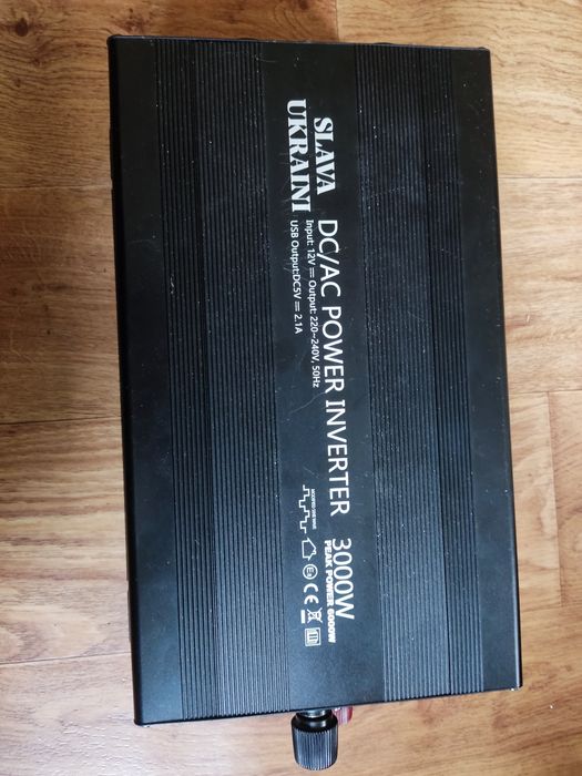 Інвертор 12в/220в 3000w