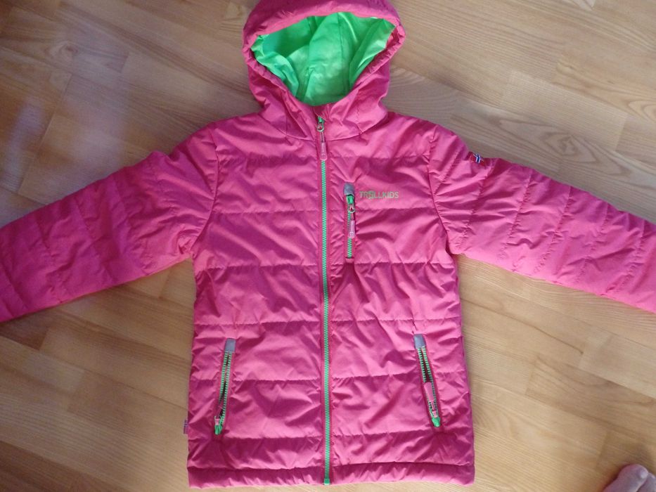 Kurtka narciarska dziewczęca 140
