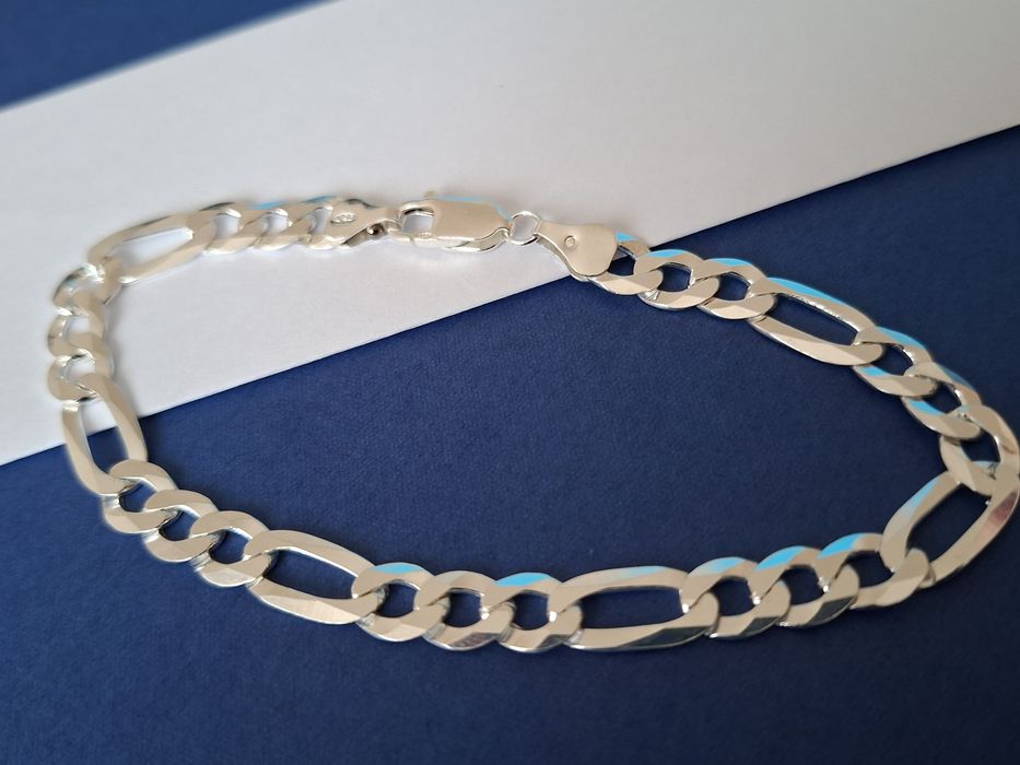 Męska srebrna bransoletka pr.925