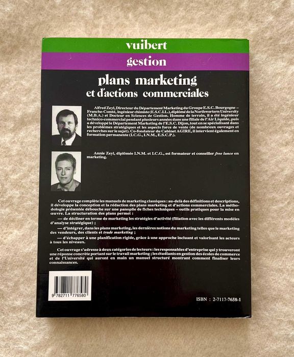 Plans Marketing de Alfred Zeyl