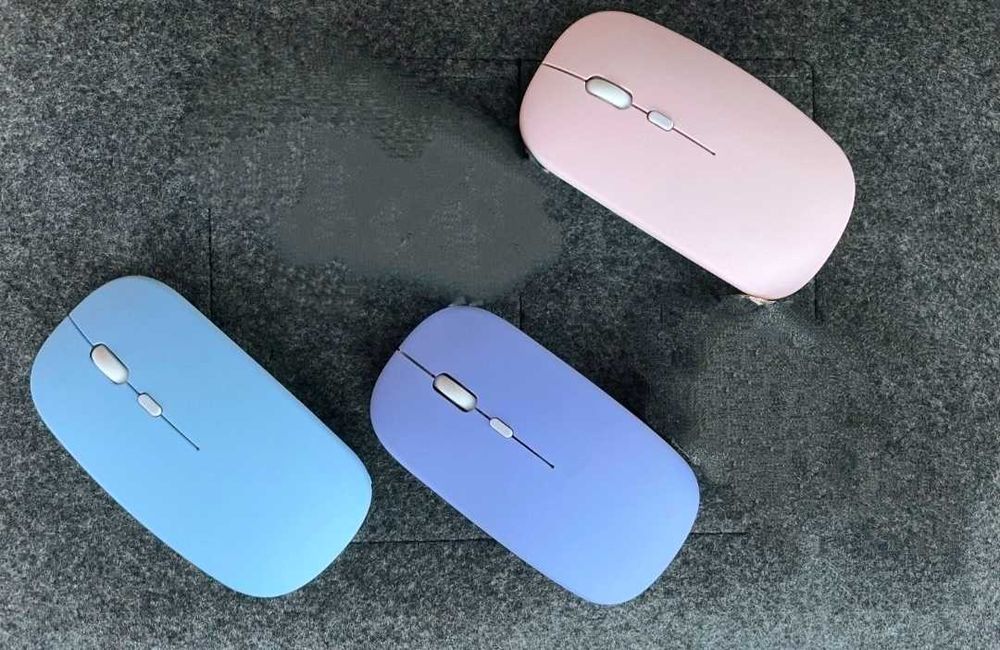 Блютуз мышь с аккумулятором,безпровідна комп'ютерна миша,безшумна