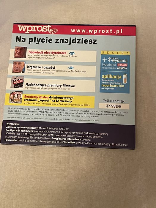 CD taśmy Rydzyka ,     Taśmy Oleksego