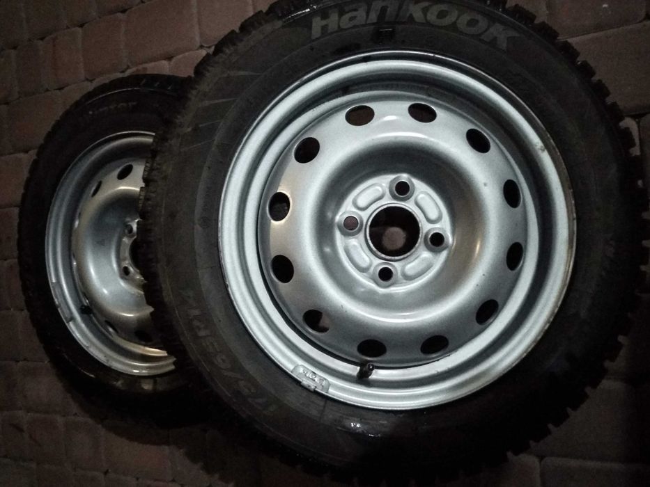 Нові зимові шини Hankook Winter i*Pike RS 175/65 R14 86T на дисках MW R14 4x100 (2 шт)