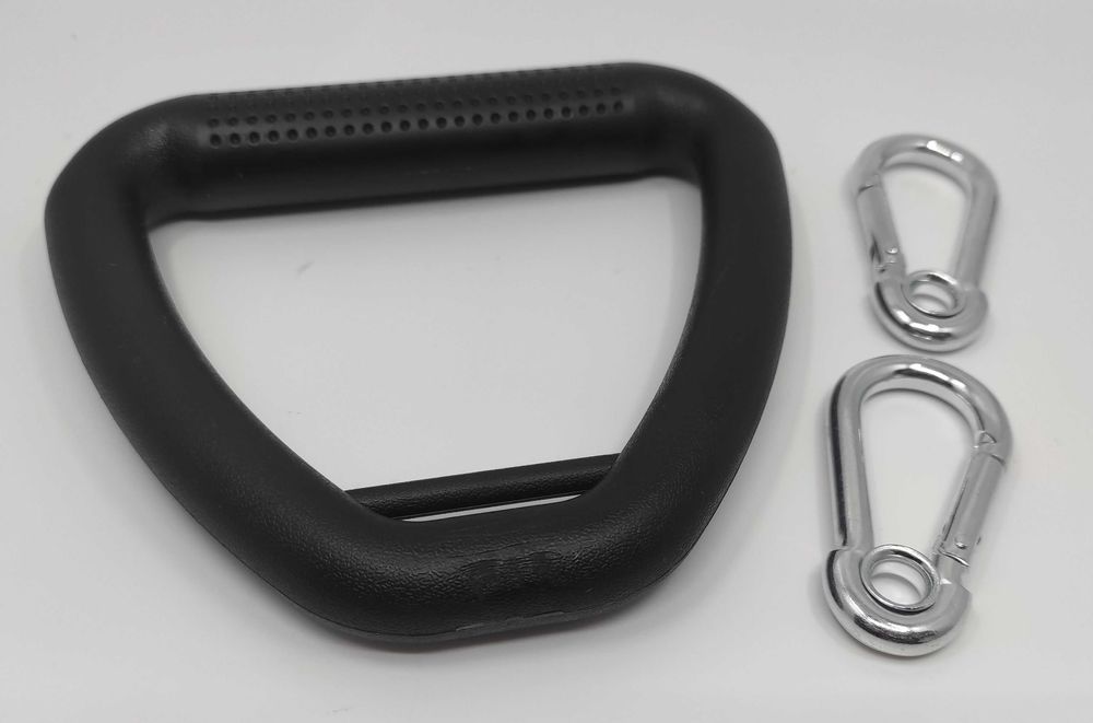 Sznurek Linka do sanek 4 m z plastikowym uchwytem i dwa karabińczyki