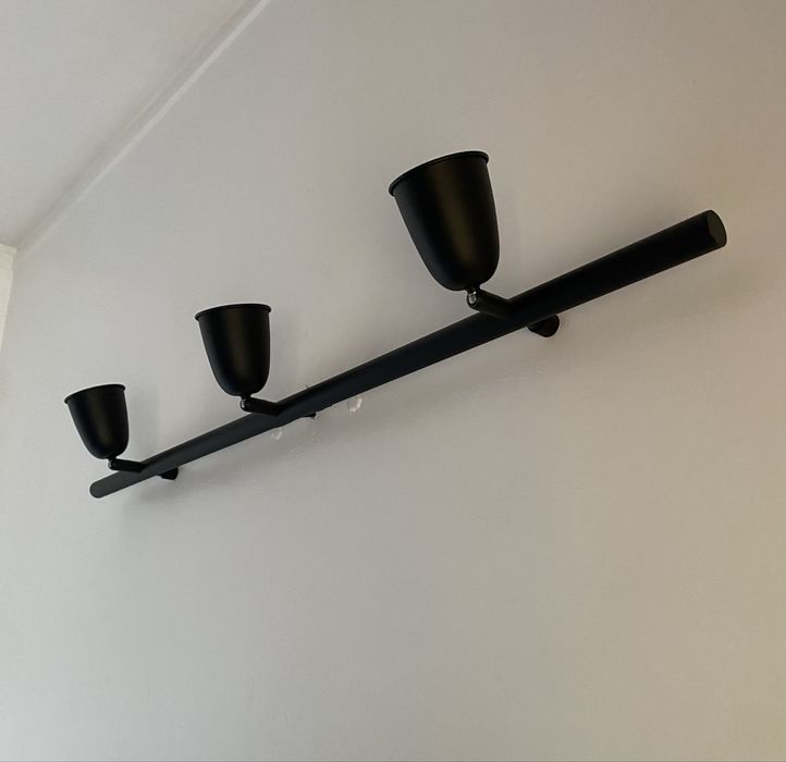 Candeeiro Ikea preto