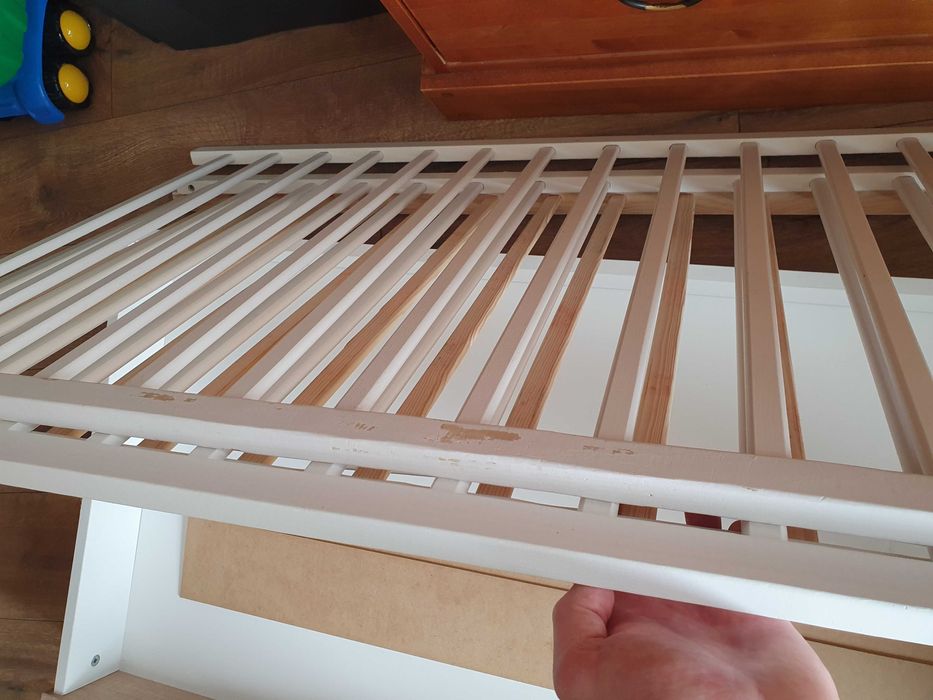 Łóżeczko 60x120 dobry stan szuflada