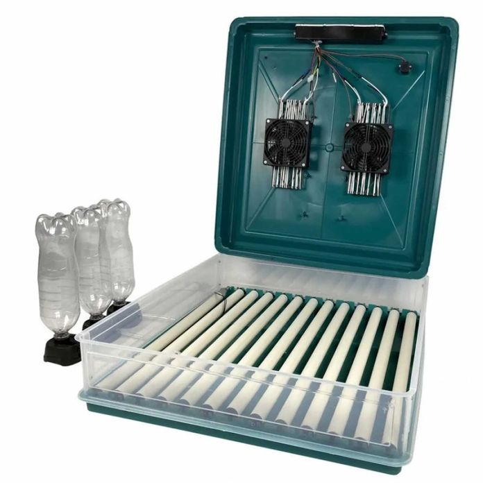 Автономний інкубатор 70–400 яєць живлення 12/220 В