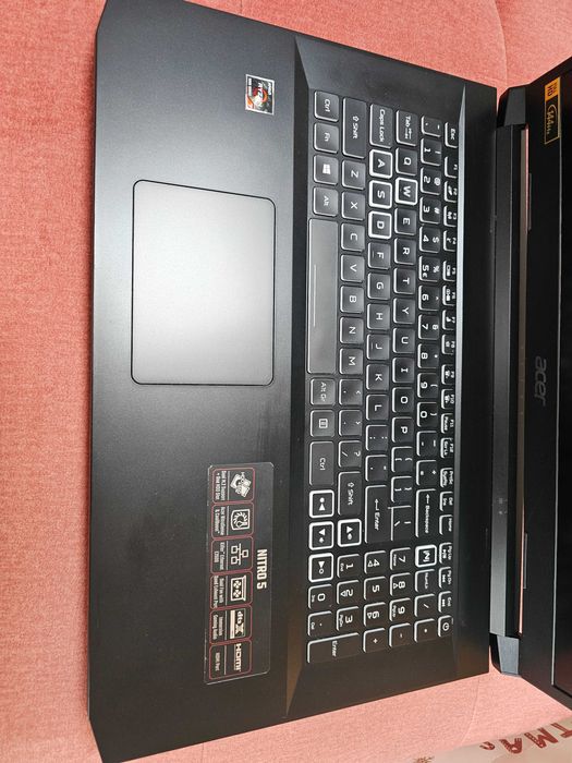 Acer Nitro 5 17'-5800H-32GB-512SSD+1TB HDD-RTX 3060-Win11