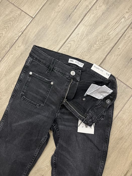 Джинсы Zara клеш для девочки размер 11-12 лет (152)цена 800 грн