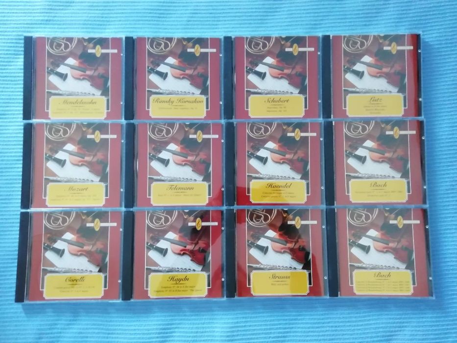 Coleção Música Clássica Hit & Classical 50 CDs