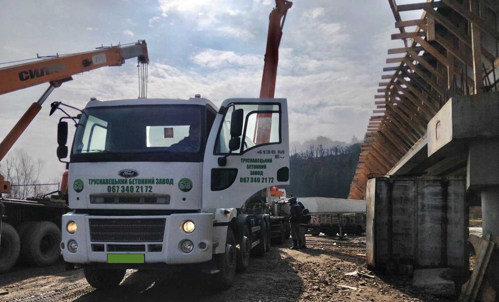 Трускавецький Бетонний Завод -100м3/год. Бетононасос. Автобетононасос.