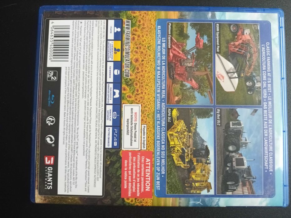 Farming Simulator 17 - Ambassador Edition PS4