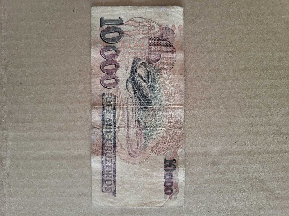 Nota 10 000 Cruzeiros - Vital Brazil