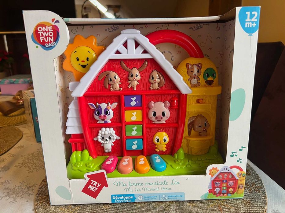 Zabawka Farma Muzyczna +12M One Two Fun