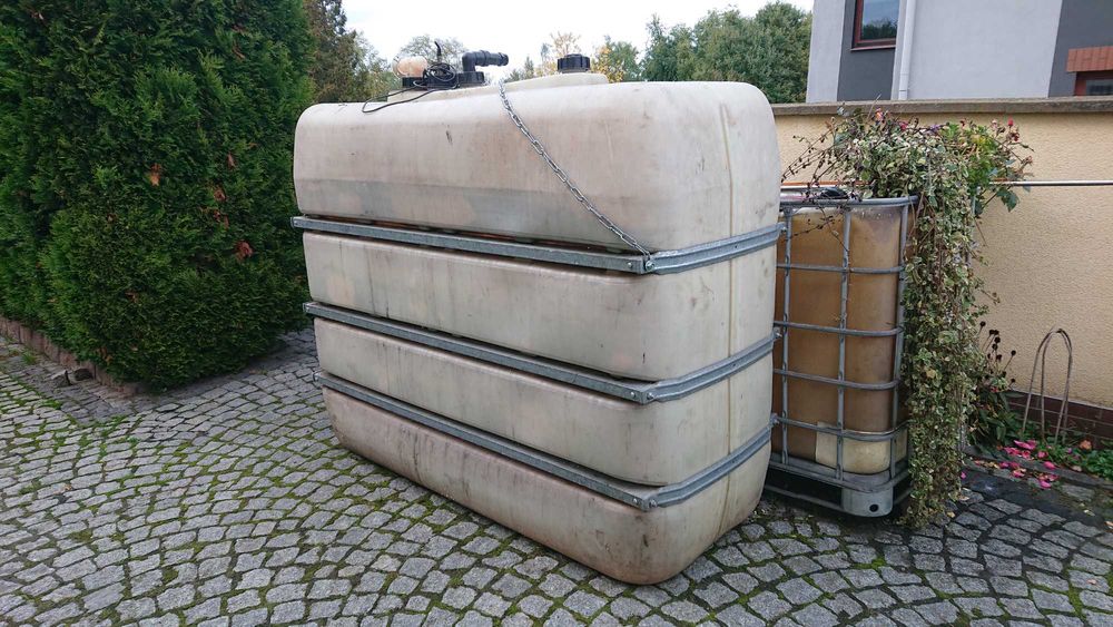 Zbiornik jednopłaszczowy 2500 litrów