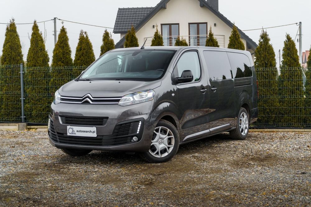 Citroën Jumpy Combi 2.0 BlueHDi, 144KM, 9-os., Salon PL, I Wł., Bezwypadkowy, Serwisowany