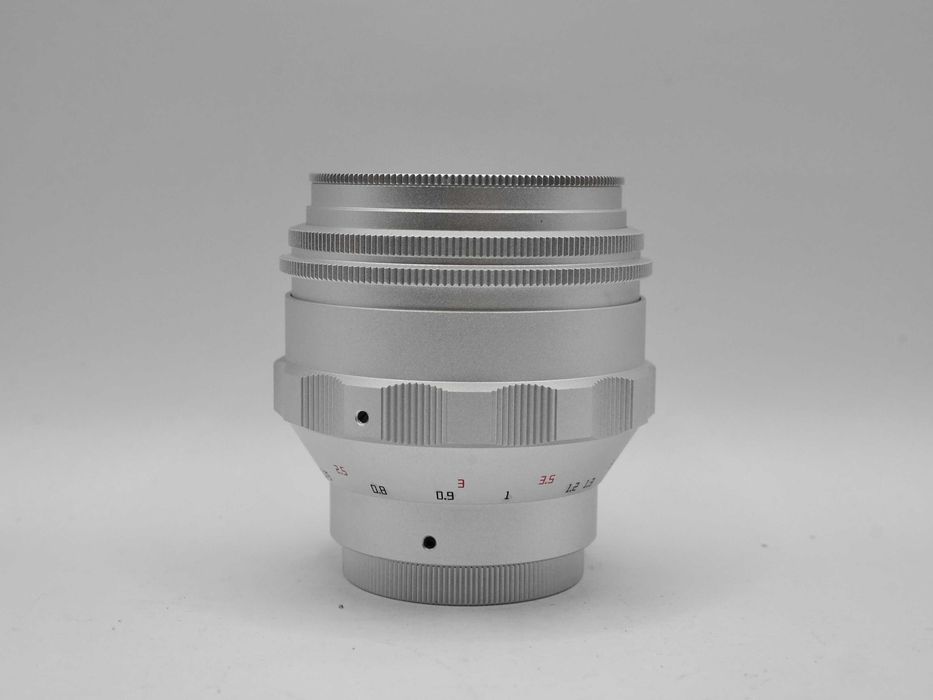 TTArtisan 75mm F1.5 Swirly Bokeh Biotar Helios 40 M42 srebrny