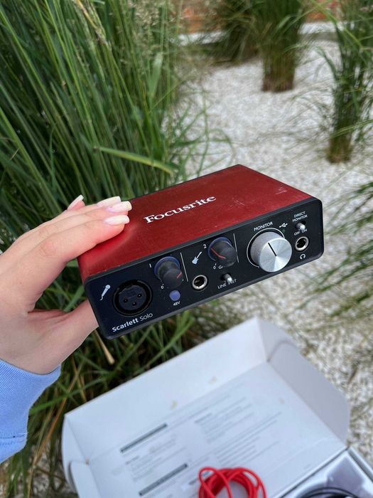 Комплект звукозапису Focusrite Scarlett Solo Studio 2nd Gen