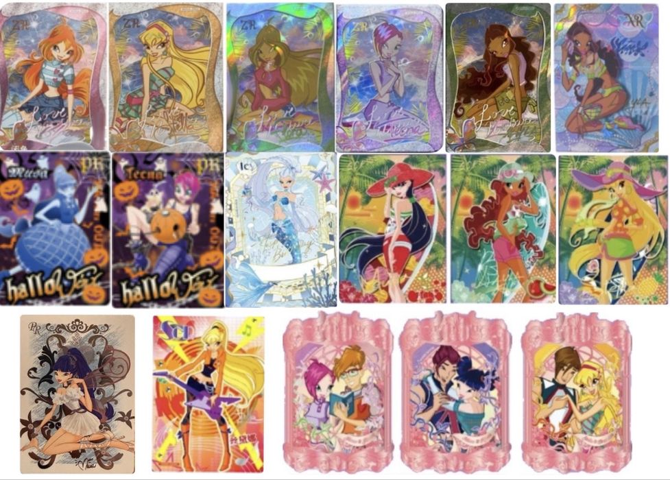 Картки вінкс winx
