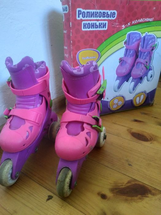 Роликові ковзани 25-28 для маленької принцеси