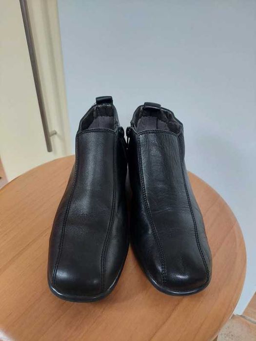 Skórzane półbuty Dunnes rozm. 36,5 wkładka 23 cm