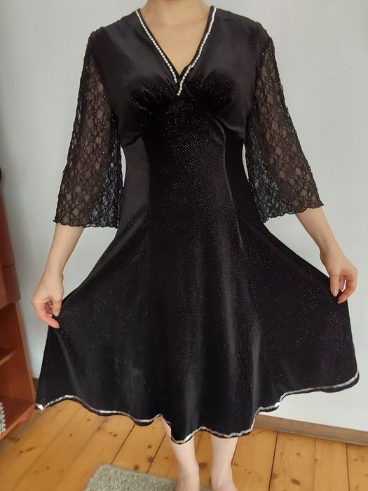 Sukienka damska elegancka czarna Nowa