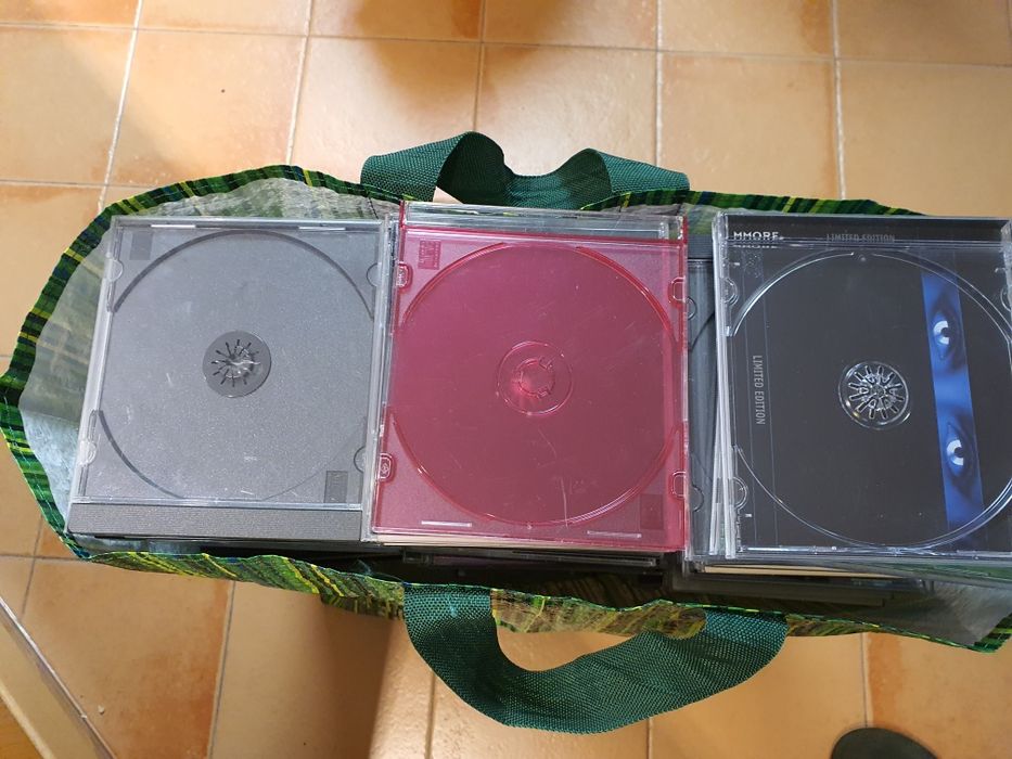 100 Caixas CD's -  "slim"64751439496321121