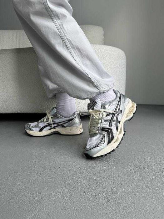 ‼️Останні Розміри / Без Передоплати‼️Кроссовки Женские Asics Gel-Kayano14 White Black/Жіночі Кросівки Асікс