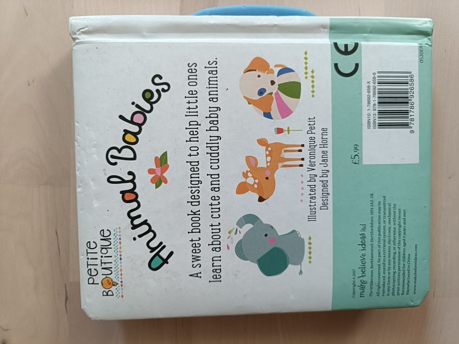 Animal babies. English books. Książki po angielsku dla dzieci