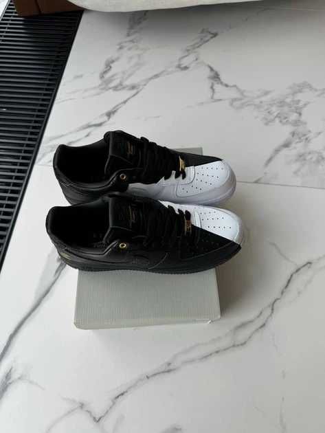 Кросівки Nike Air Force 1 Universary Edition Black White найк форс ч/б