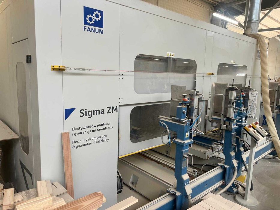 CNC 5-OSIOWE centrum  obróbcze  fanum sigma