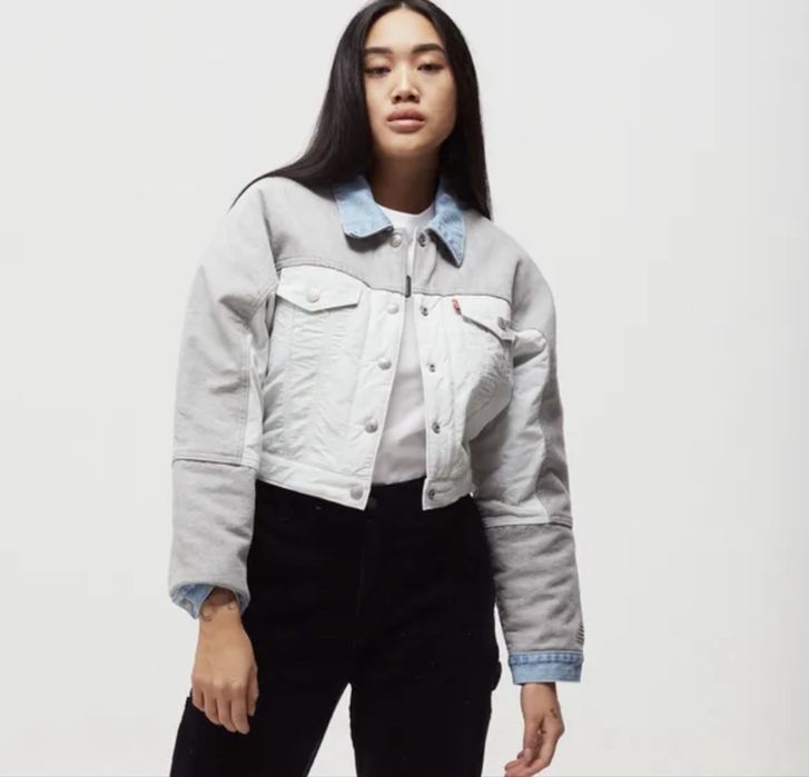 Джинсова куртка двостороння  Levis & New Balance Truker Jacket