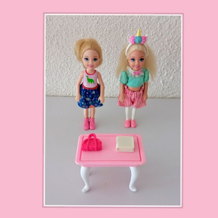 Barbie Chelsea e Kelly ano 2010, 5€ cada.