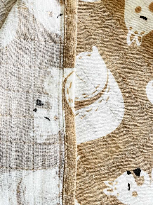 Муслиновые одеяла для новорожденных