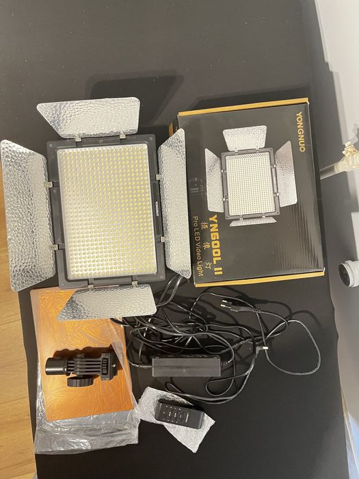 Lampa LED Yongnuo YN-600L II z ZASILACZEM