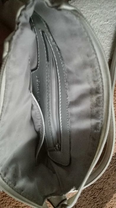 Torebka listonoszka czarna na ramię, zestaw 3 torebk torba długi pasek