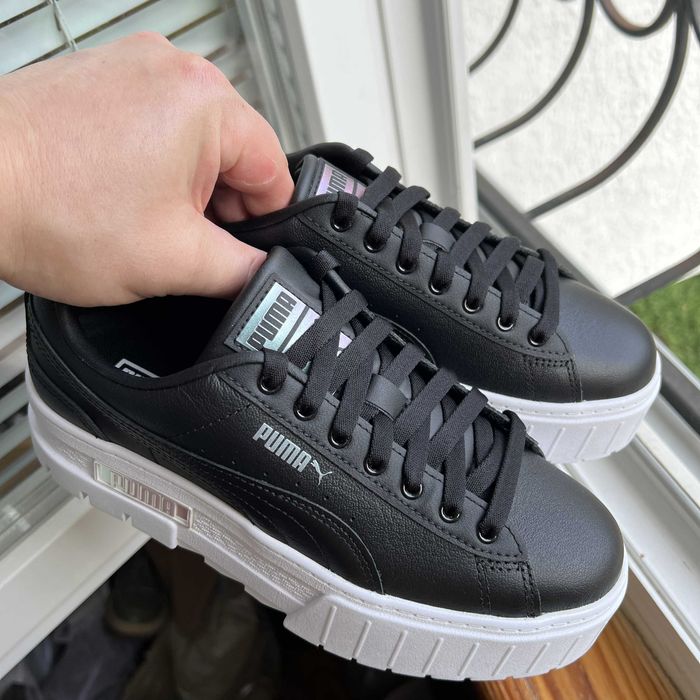 Женские кожаные кроссовки кеды Puma Mayze Leather оригинал