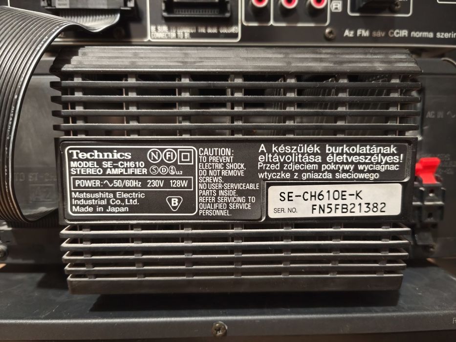 Wieża Technics CH-610 dla konesera