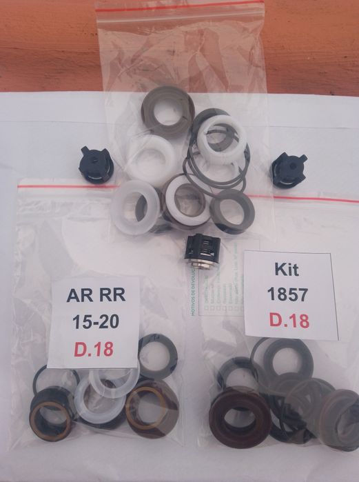 Kits de vedantes para bombas de alta pressão Anovi Riverberi