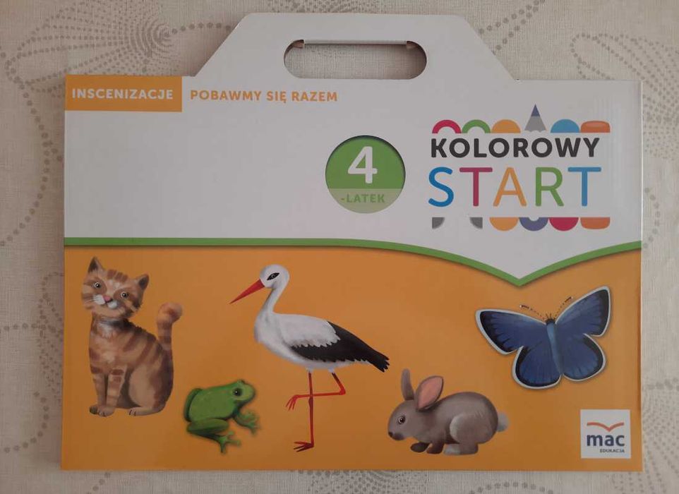 Pobawmy się razem - inscenizacje 4 latki - 12 plansz A3 w dużej teczce